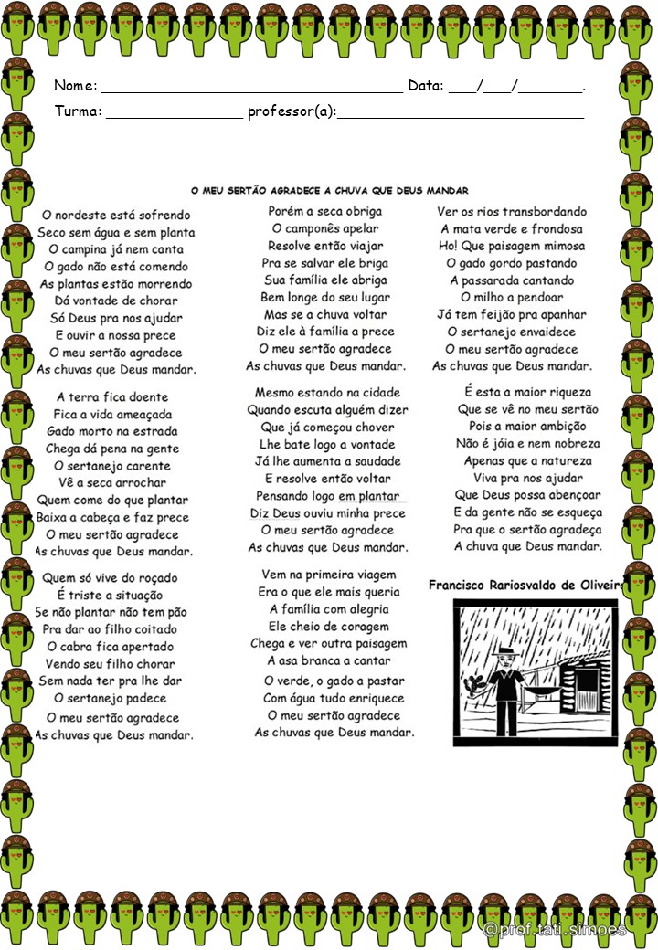 Literatura de Cordel - texto e interpretação Literatura de Cordel - texto e interpretação