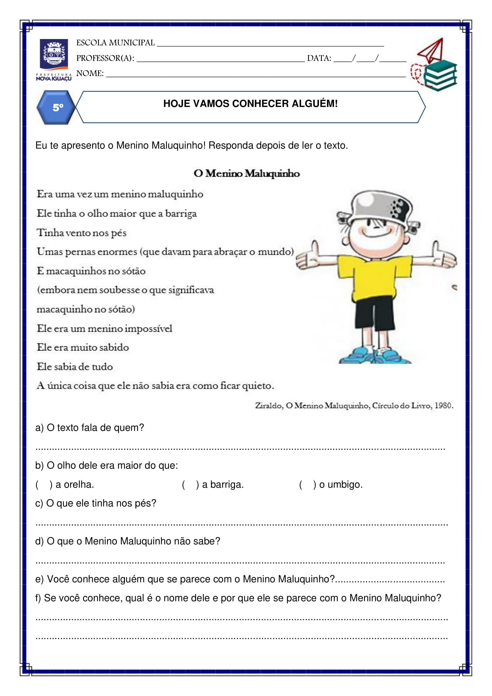 4º ano Atividades Complementares 2 07