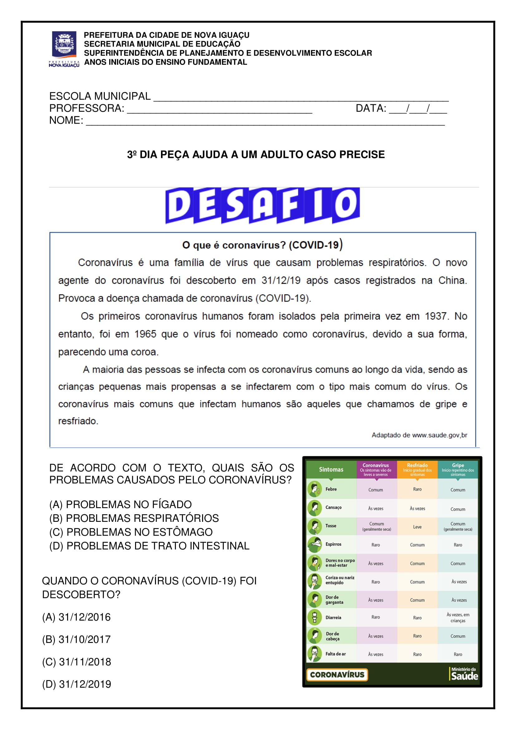 ATIVIDADES PARA 5º ANO SEMED OK 05