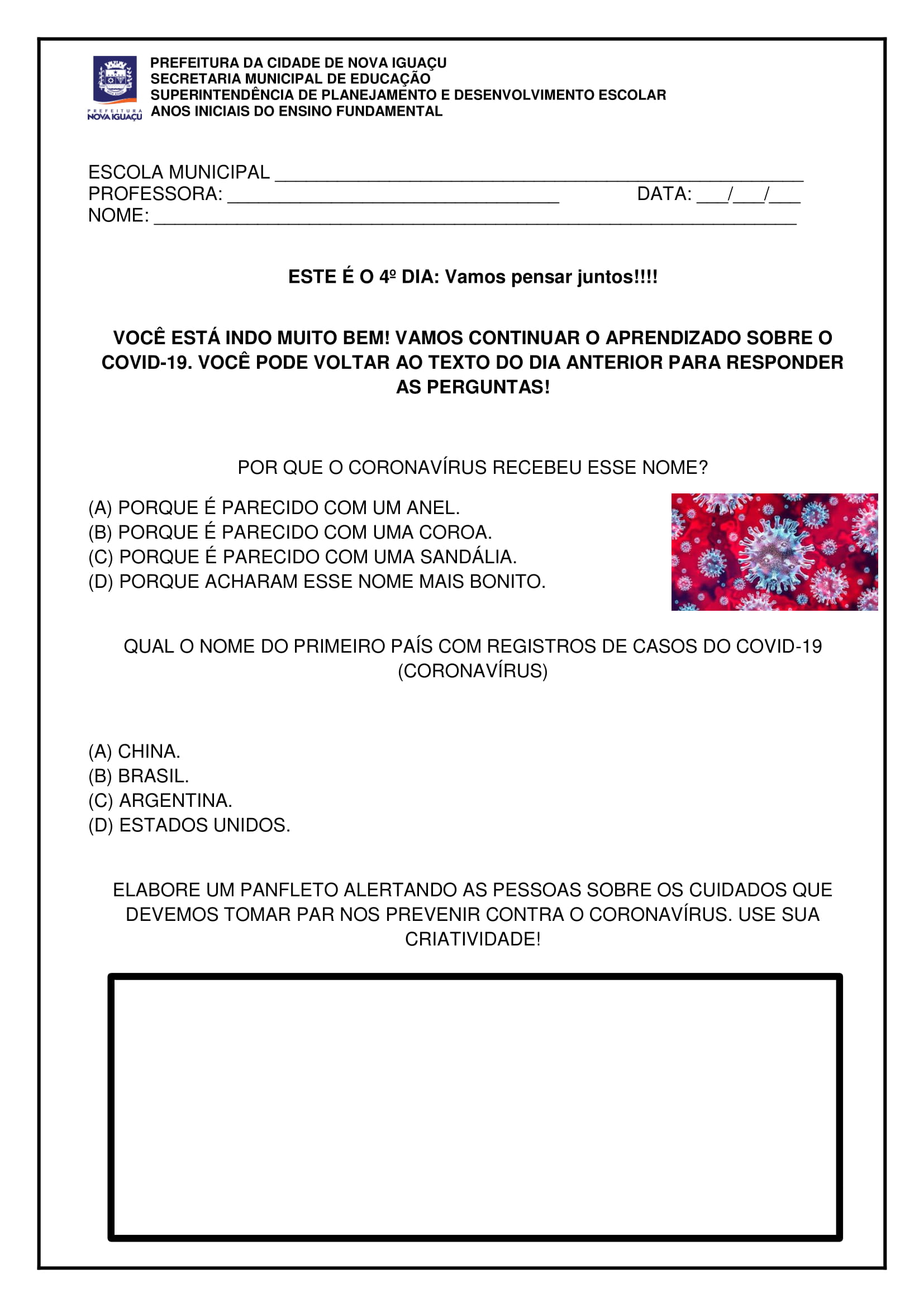ATIVIDADES PARA 5º ANO SEMED OK 06