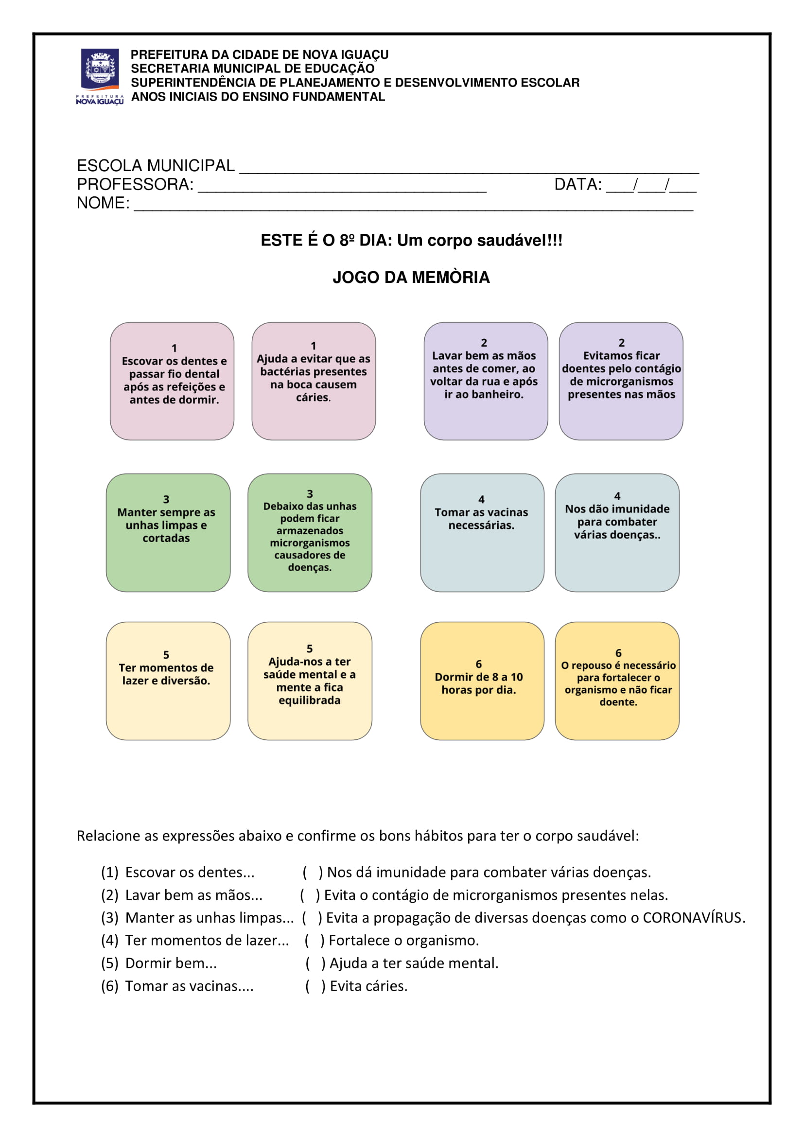 ATIVIDADES PARA 5º ANO SEMED OK 10