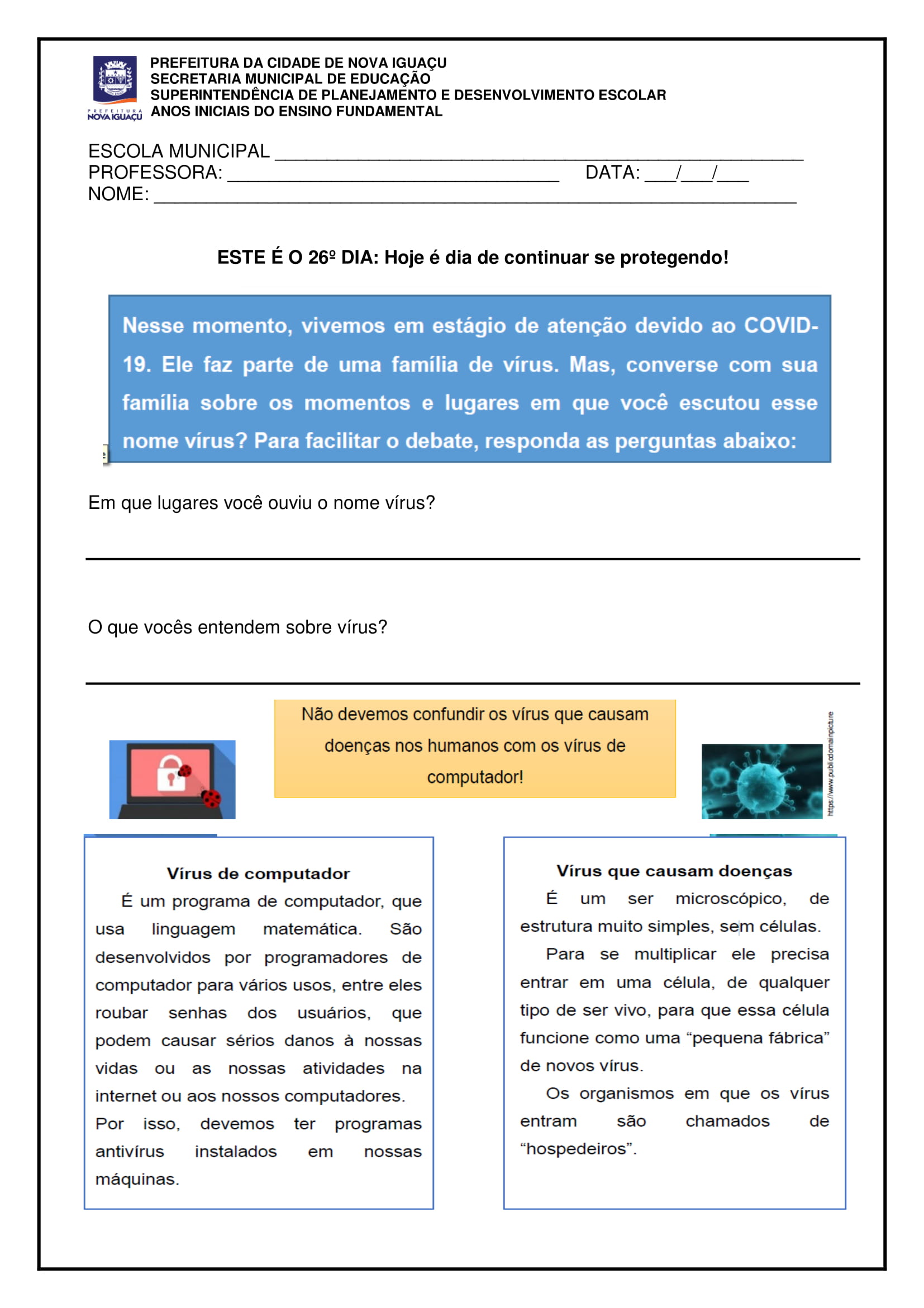 ATIVIDADES PARA 5º ANO SEMED OK 28