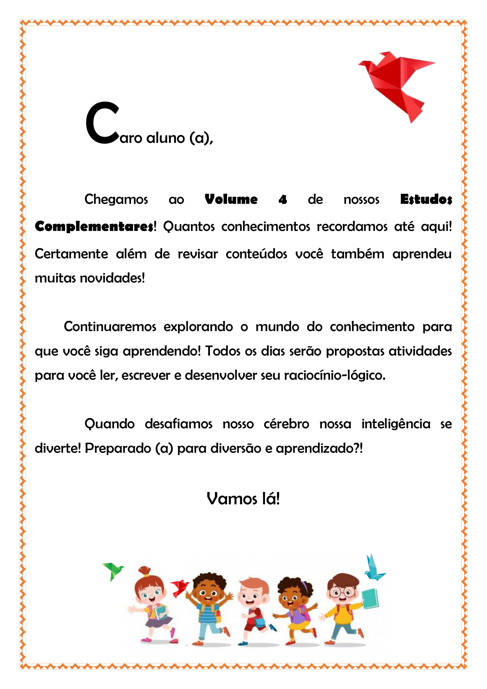 Caderno de Ativ. Complementares do 4º Ano Vol.4 02