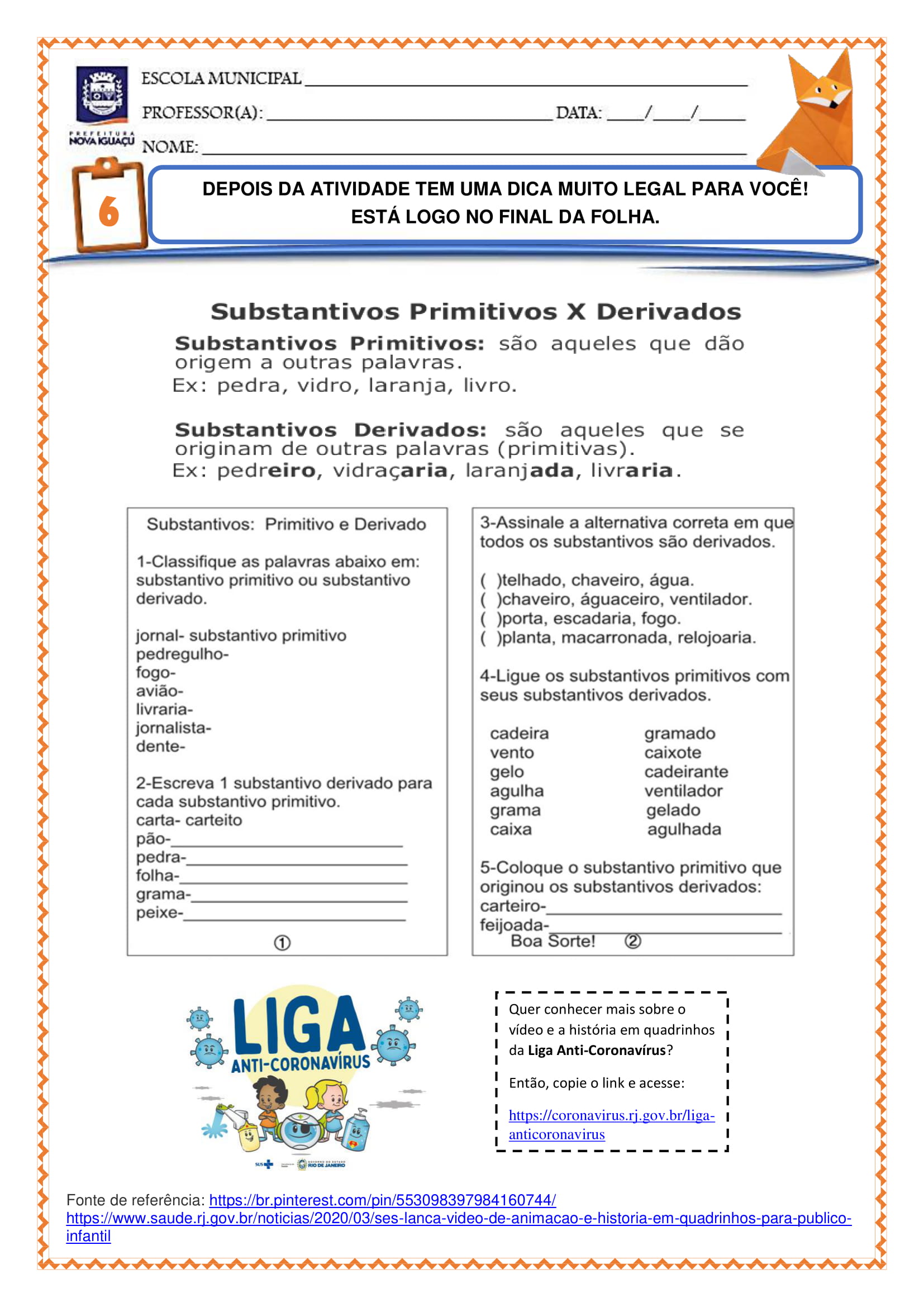 Caderno de Ativ. Complementares do 4º Ano Vol.4 08