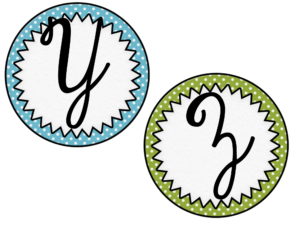 WordWallLetters 16