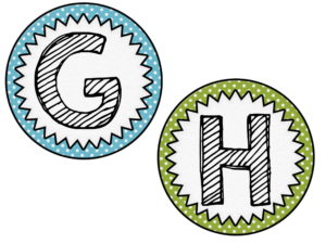 WordWallLetters 20