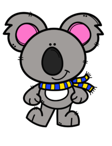 Winter Koala Scarf