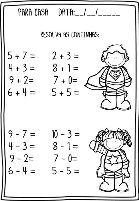 17 atividades de sondagem matemática para anos iniciais gratuitas