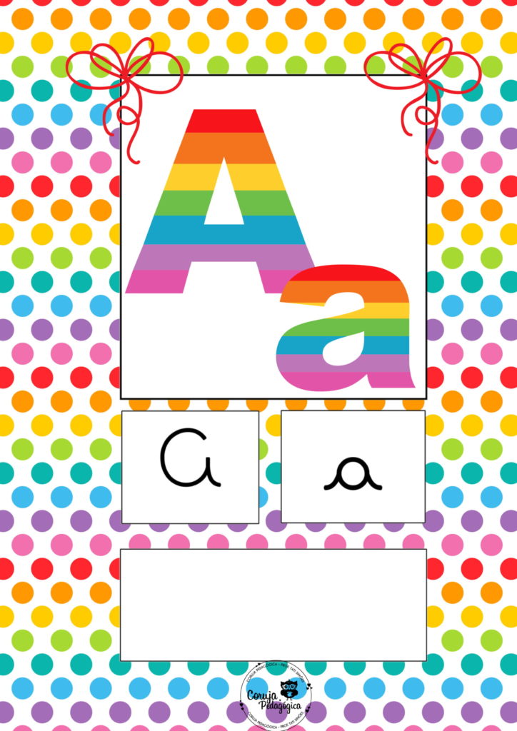 ALFABETO ARCO IRIS 01