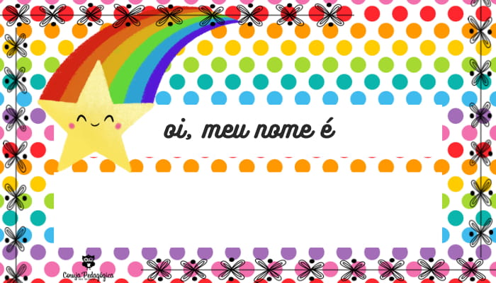 CRACHA ARCO IRIS 3