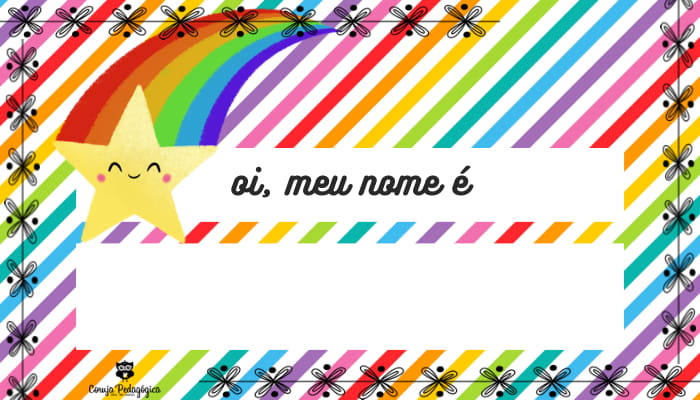 CRACHA ARCO IRIS 7