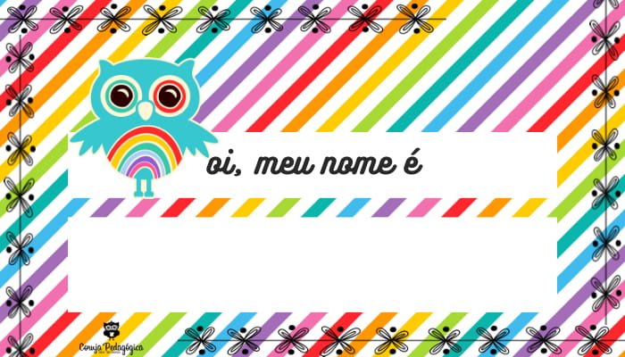 CRACHA ARCO IRIS 8