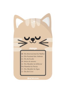 Calendario e tabuada gatinhos 03