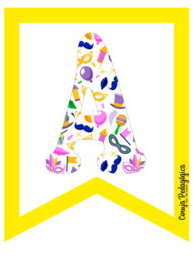 Bandeirinhas carnaval 01