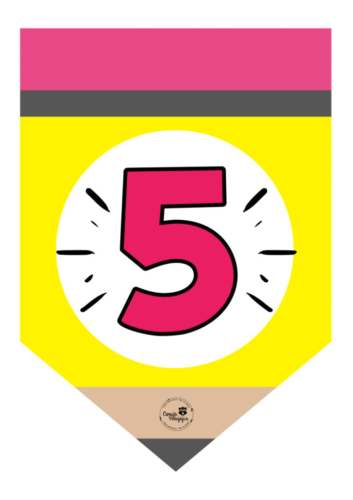 bandeirolas de numeros 06