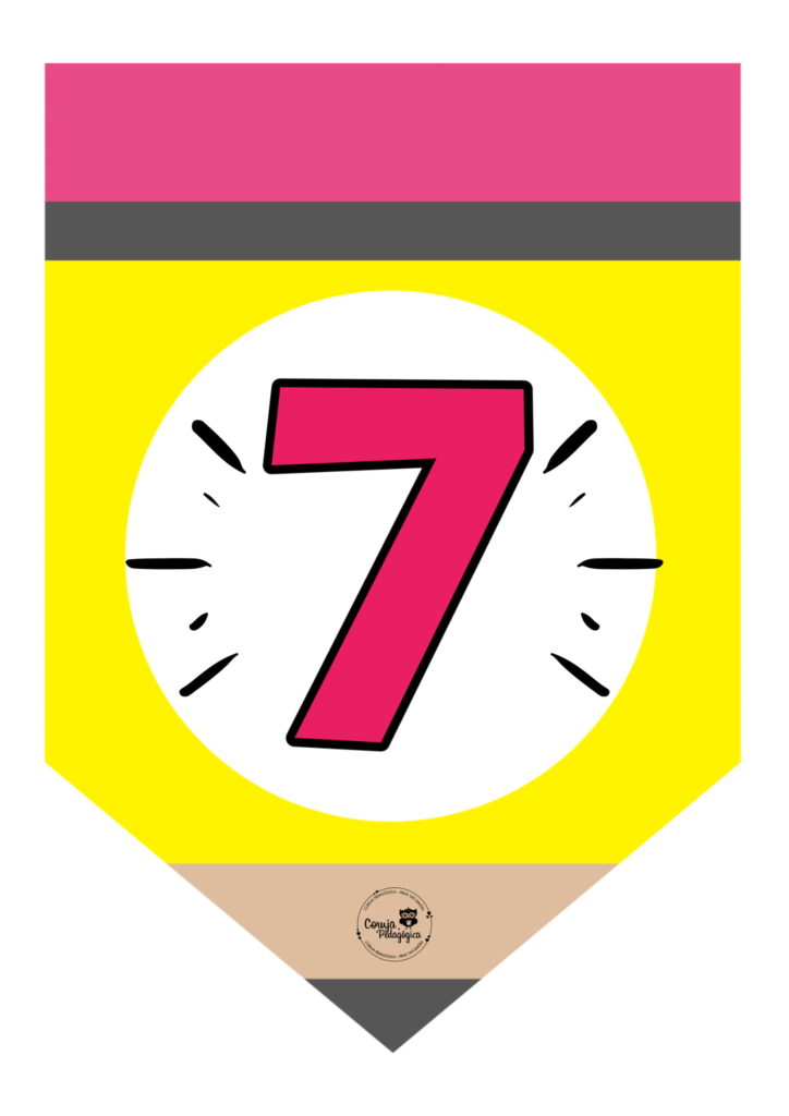 bandeirolas de numeros 08
