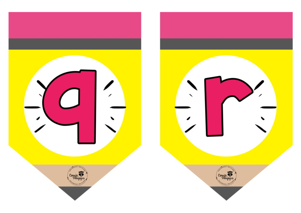 baner alfabeto lapis maiuscula e minuscula 09