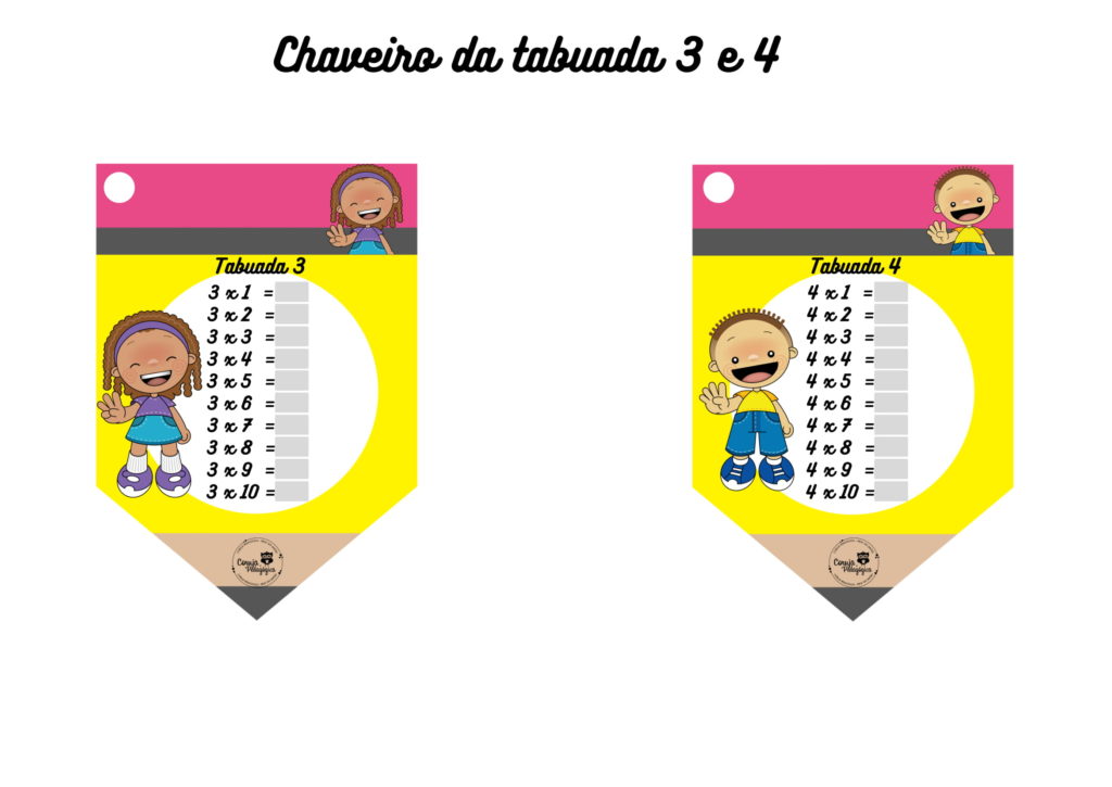 chaveiro da tabuada 2 tamanhos com 2 capas 02