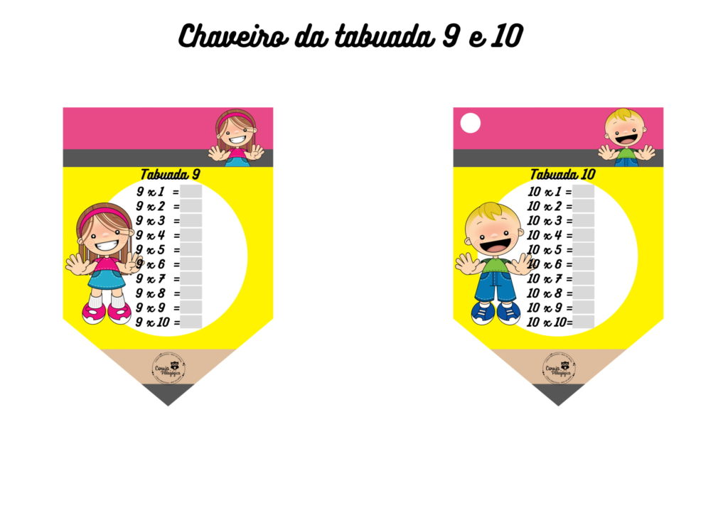 chaveiro da tabuada 2 tamanhos com 2 capas 05