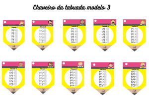 chaveiro da tabuada 2 tamanhos com 2 capas 09