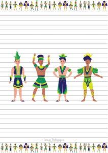 folhas pautadas e bordas de carnaval mod2 01