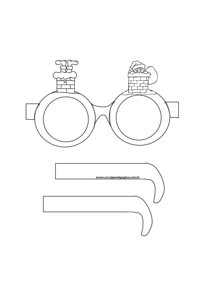 15 óculos decorativos de natal coruja pedagógica 15 oculos decorativos de natal coruja pedagogica11