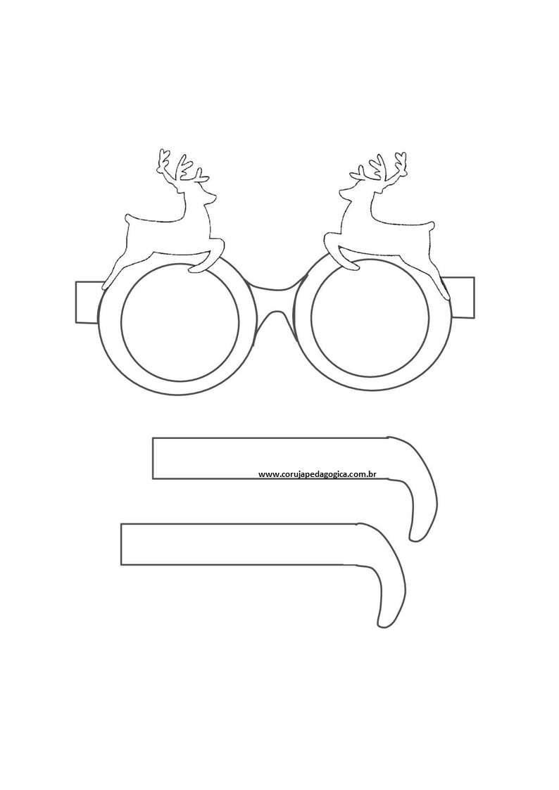 15 óculos decorativos de natal coruja pedagógica 15 oculos decorativos de natal coruja pedagogica12