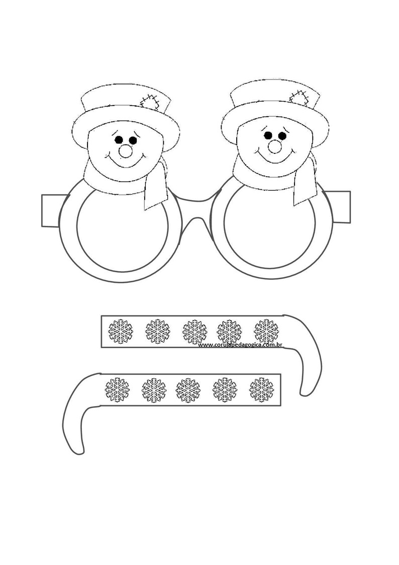 15 óculos decorativos de natal coruja pedagógica 15 oculos decorativos de natal coruja pedagogica3