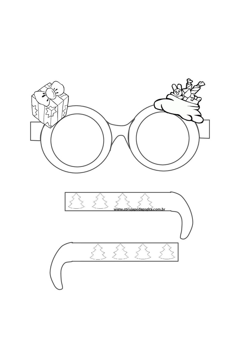 15 óculos decorativos de natal coruja pedagógica 15 oculos decorativos de natal coruja pedagogica7