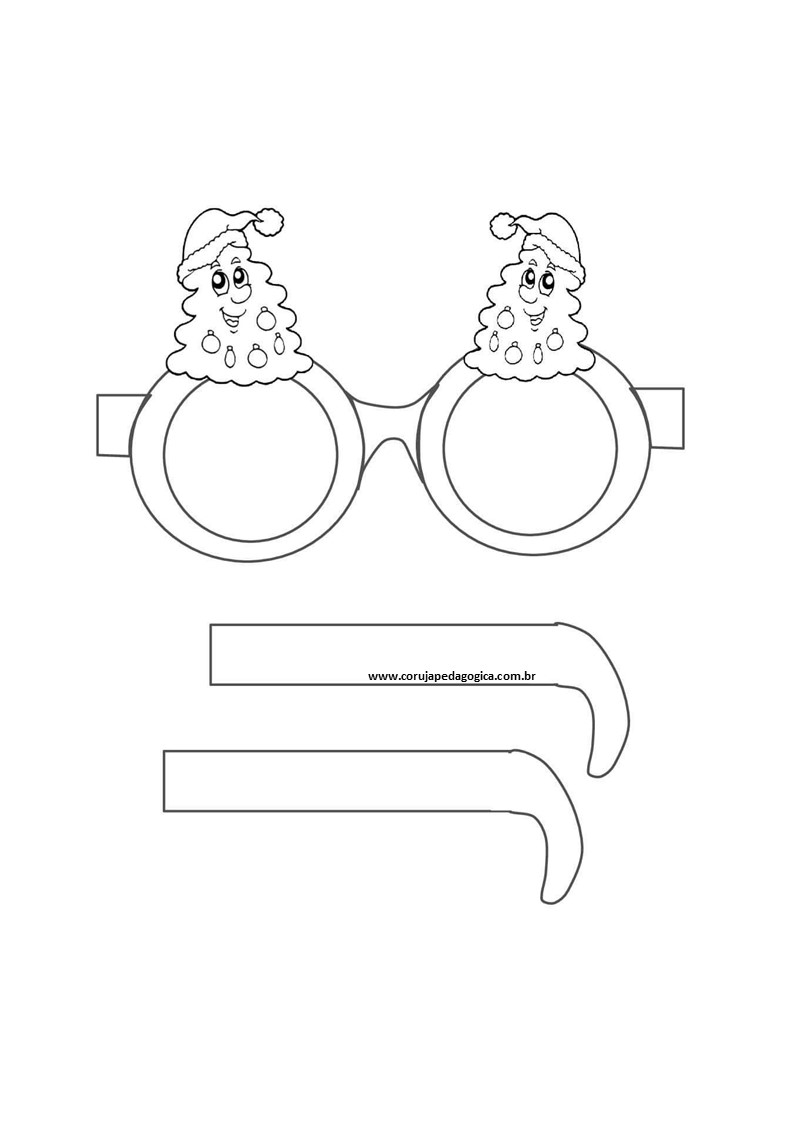 15 óculos decorativos de natal coruja pedagógica 15 oculos decorativos de natal coruja pedagogica8