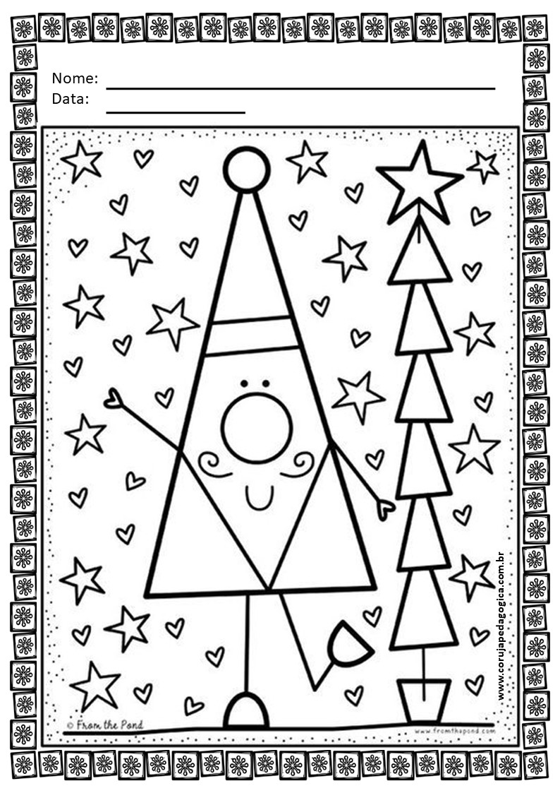 27 Imagens de Natal para colorir 27 Imagens de Natal para colorir coruja pedagogica 17