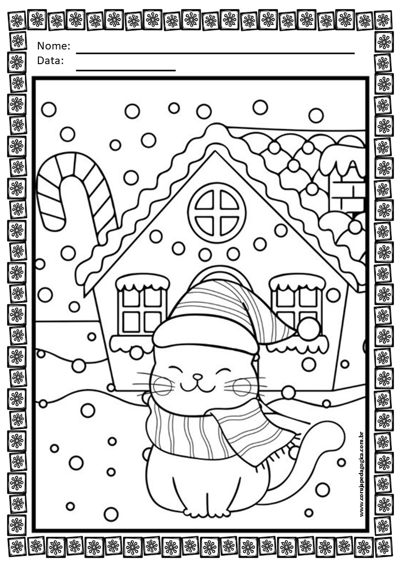 27 Imagens de Natal para colorir 27 Imagens de Natal para colorir coruja pedagogica 21