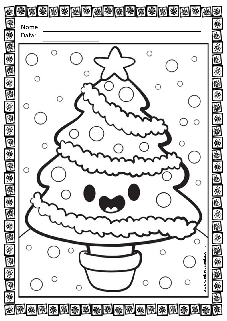27 Imagens de Natal para colorir 27 Imagens de Natal para colorir coruja pedagogica 26