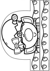 COROA NATALINA PARA COLORIR CORUJA PEDAGOGICA2