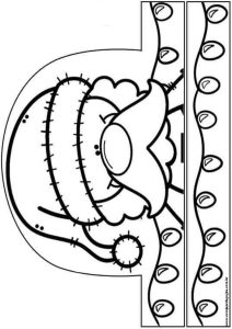 COROA NATALINA PARA COLORIR CORUJA PEDAGOGICA8