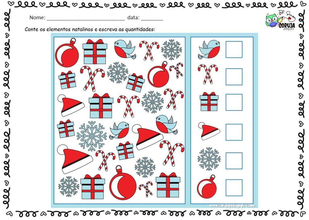 Caderno de atencao e estimulacao cognitiva atividades de natal14