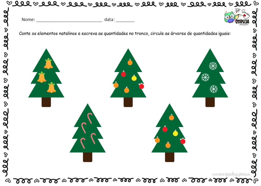 Caderno de atencao e estimulacao cognitiva atividades de natal15