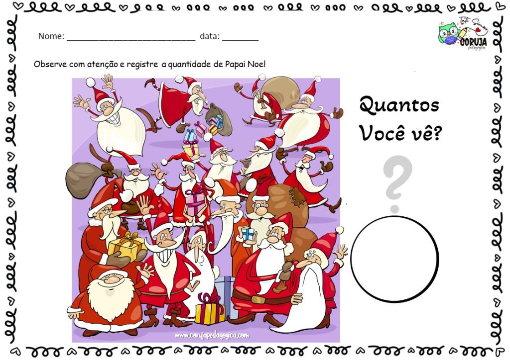 Caderno de atencao e estimulacao cognitiva atividades de natal28