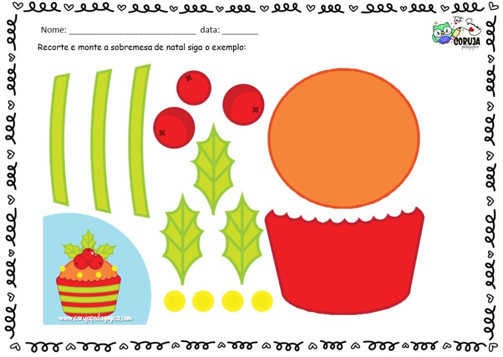 Caderno de atencao e estimulacao cognitiva atividades de natal37