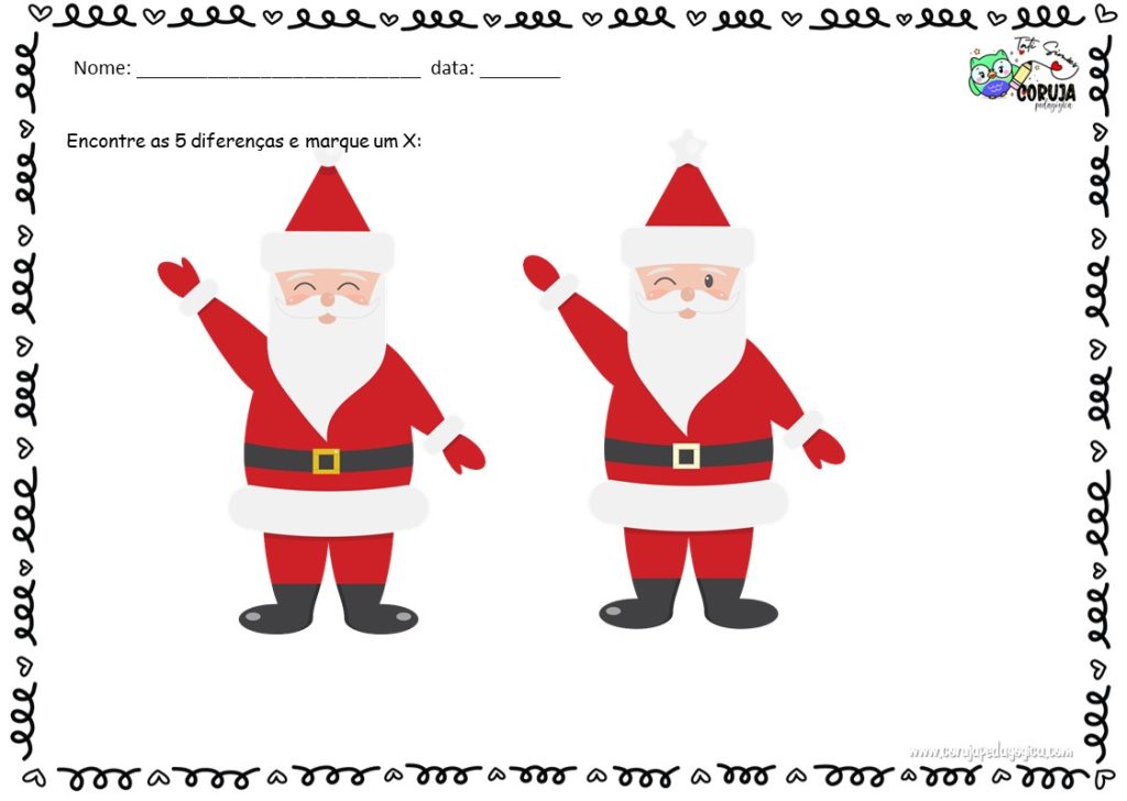 Caderno de atencao e estimulacao cognitiva atividades de natal38