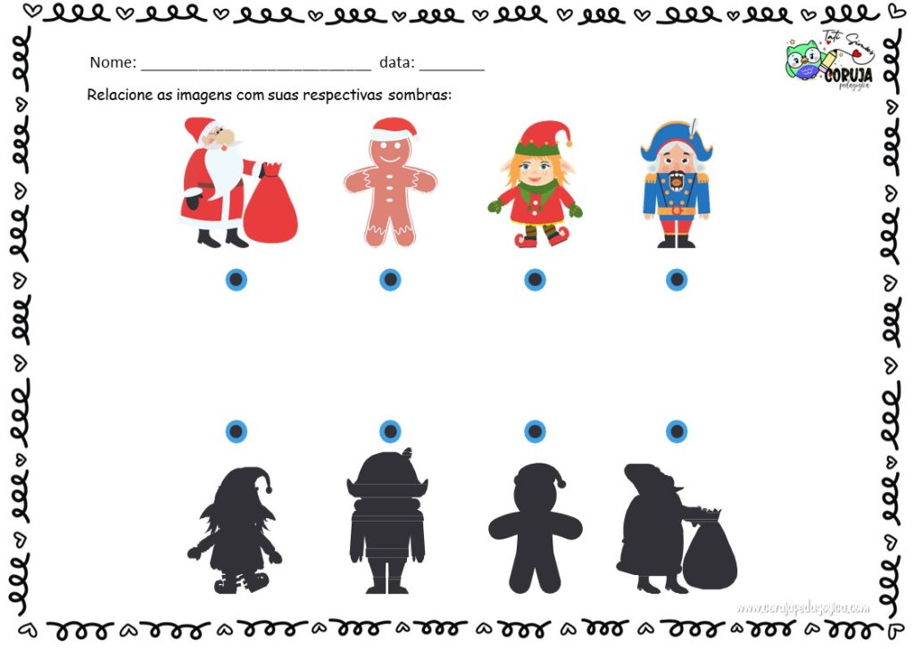 Caderno de atencao e estimulacao cognitiva atividades de natal8