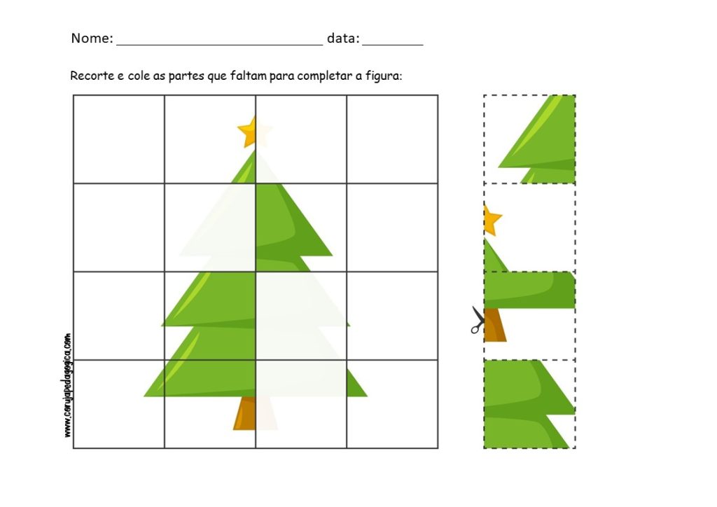 Quebra cabeca de natal para educacao infantil1