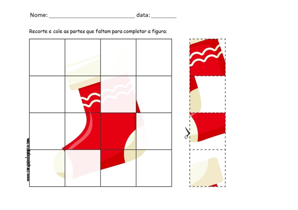 Quebra cabeca de natal para educacao infantil7