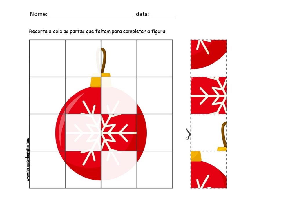 Quebra cabeca de natal para educacao infantil8