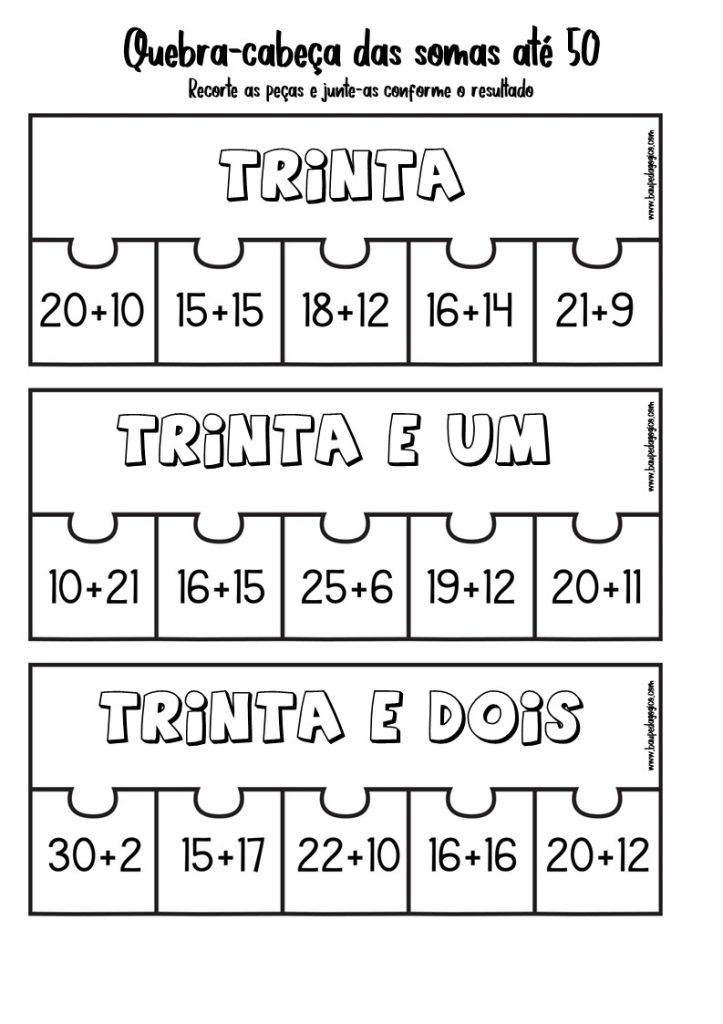 quebra cabeca da soma ate 50 9