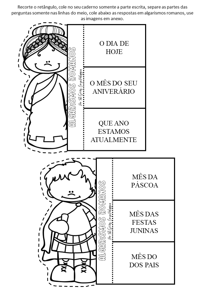 Atividade interativa parte 2 Algarismos romanos Atividade interativa parte 2 Algarismos romanos