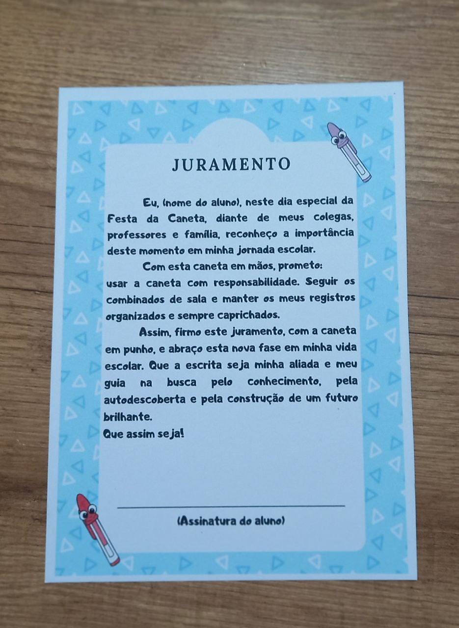 Festa da Caneta - kit decorativo - Coruja Pedagógica