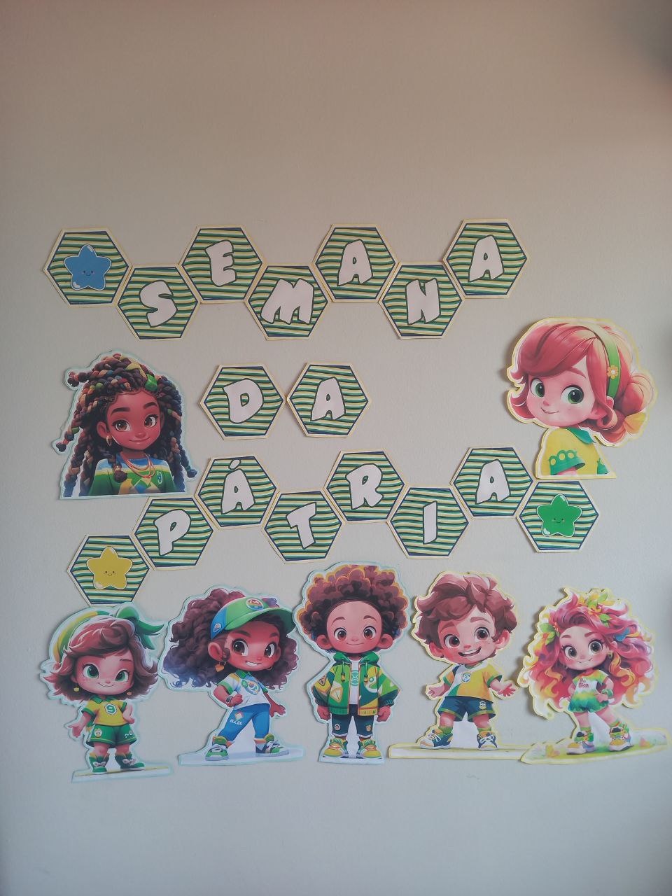 Painel decorativo para semana da pátria