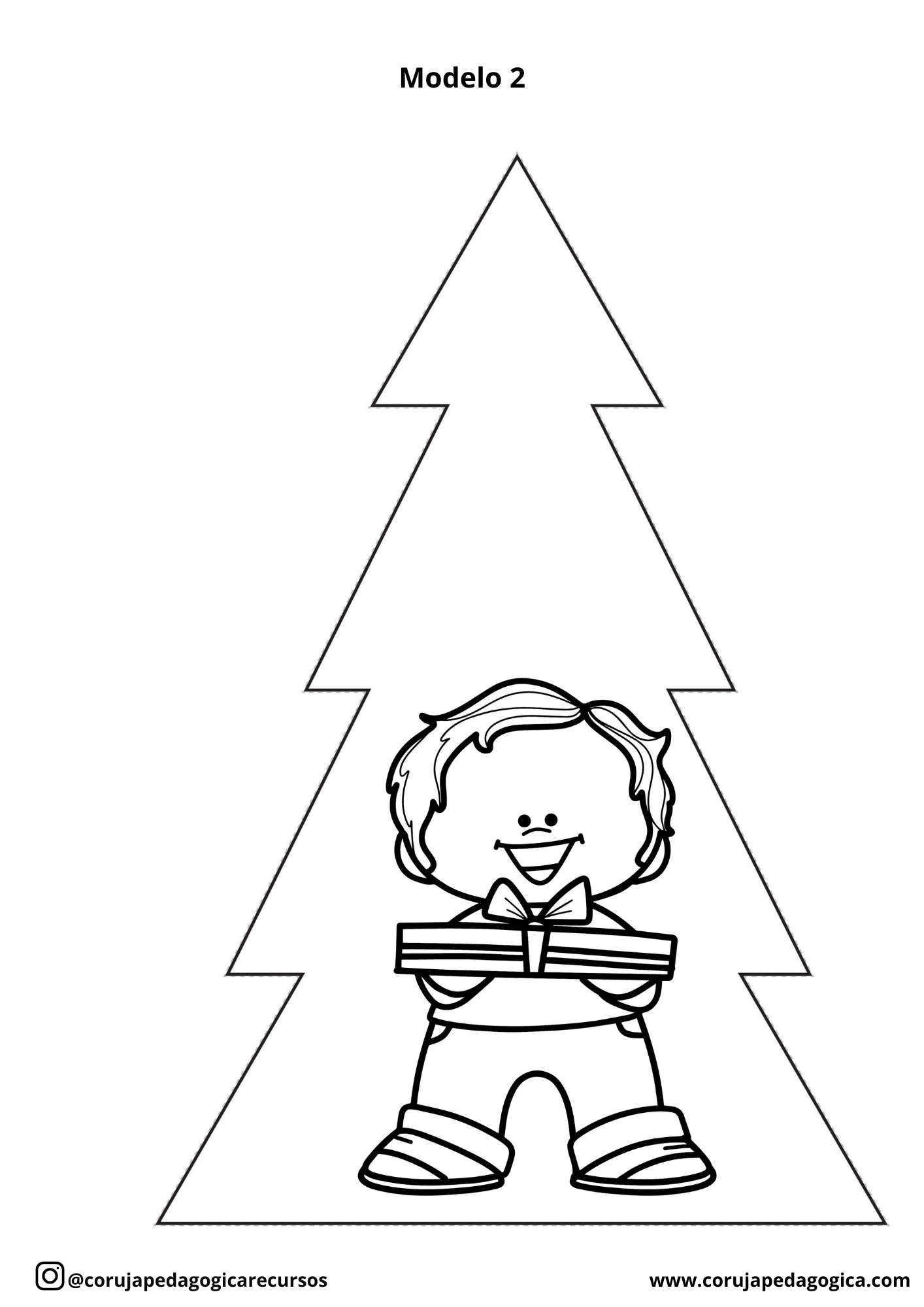 Monte sua árvore de Natal com 3 modelos diferentes com BNCC Árvore de Natal para montar 3 modelos