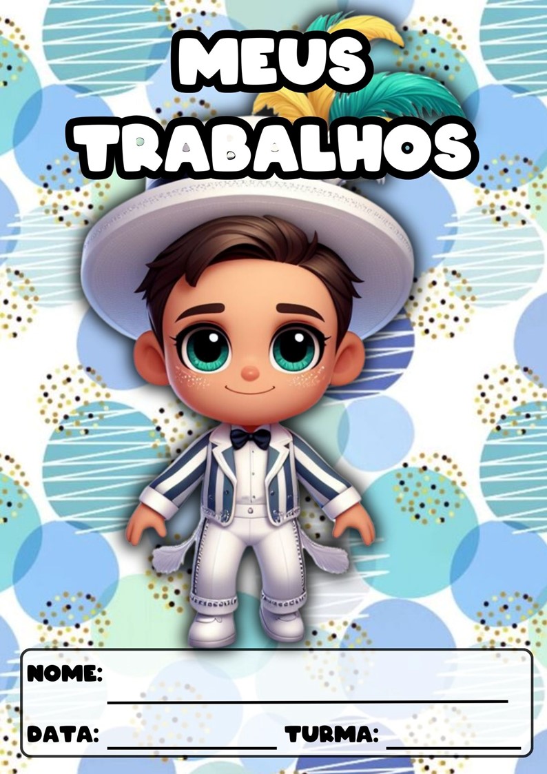 CAPAS PARA ATIVIDADES TEMA CARNAVAL CAPAS PARA ATIVIDADES DE CARNAVAL